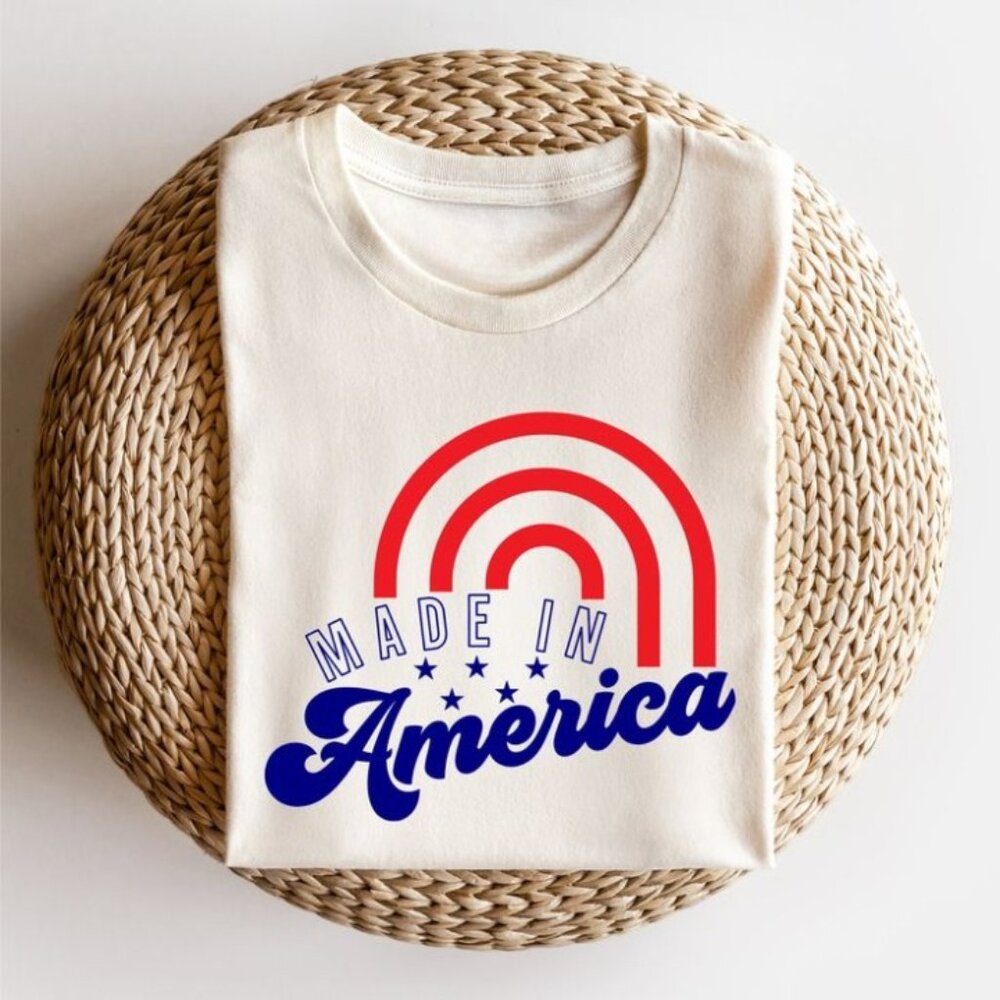 4th of July Shirt, Fourth of July Shirt, Made in America Shirt, American Shirt